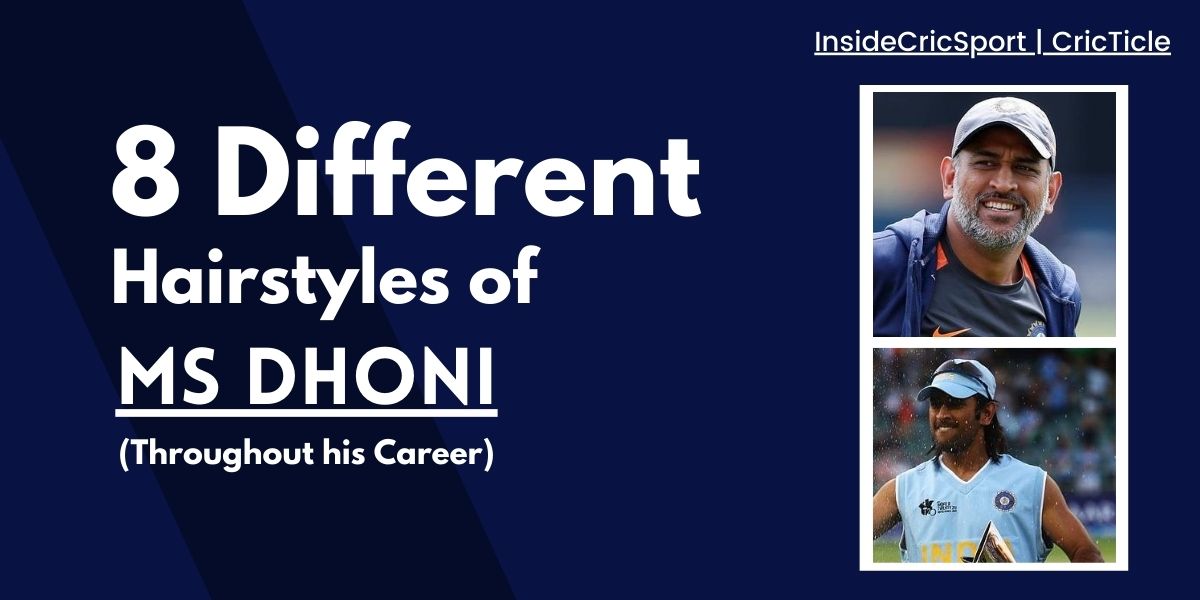 8 Different looks of MS Dhoni