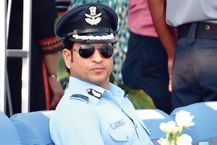 IAF group captain Sachin Tendulkar