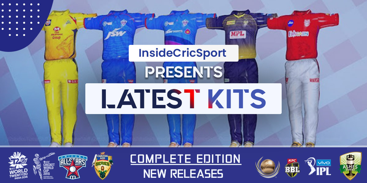 Latest Kits for Cricket 07 game